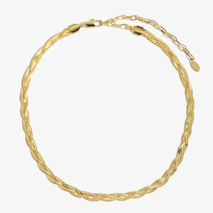 سنسال مطلي ذهب مجدل بتصميم كلاسيكي انيق